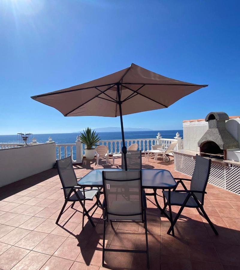 1St Line Sea View & Rooftop - Arena Puerto de Santiago  Ngoại thất bức ảnh